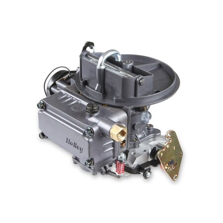 Holley Two Barrel 500 Cubic Feet Per Minute CFM Electric Choke Gasoline Hard Core Gray Finish 0-80402-2
